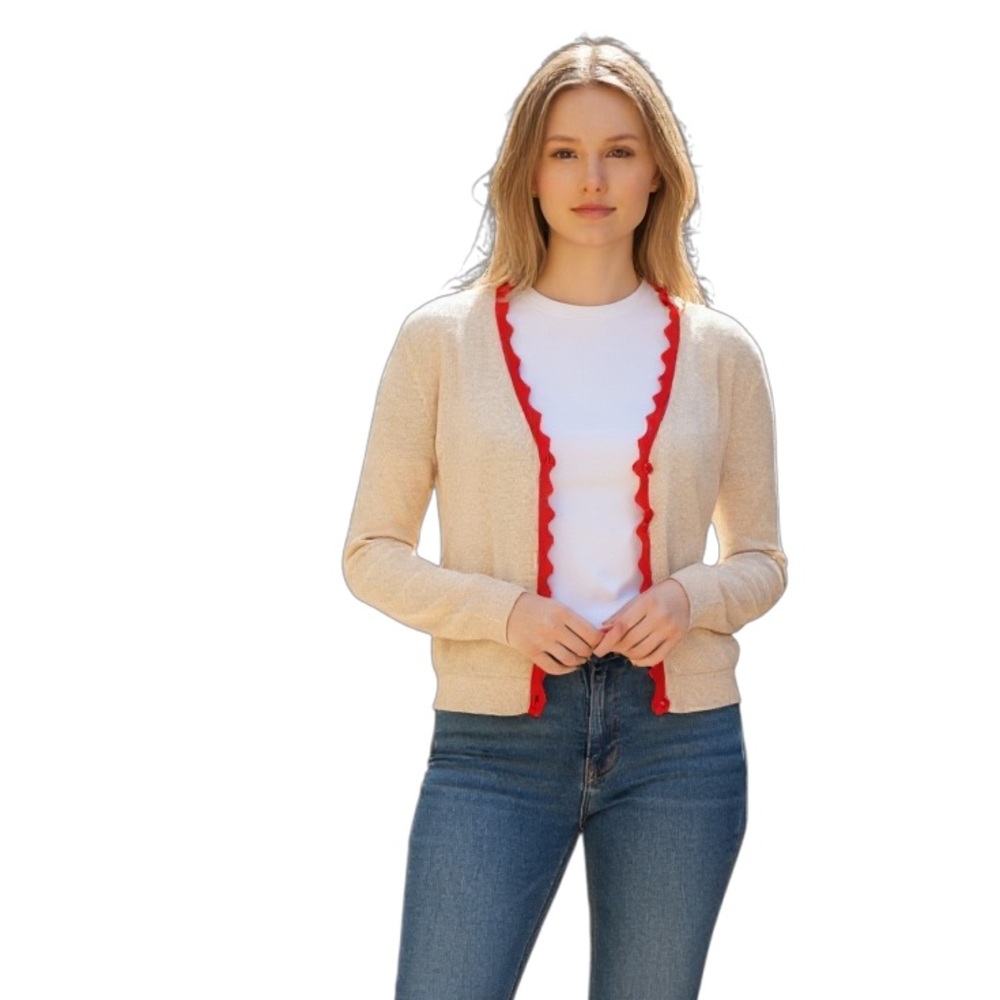 Moschino jeans women’s snake ribbon sweater top small